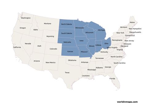Midwestern United States .